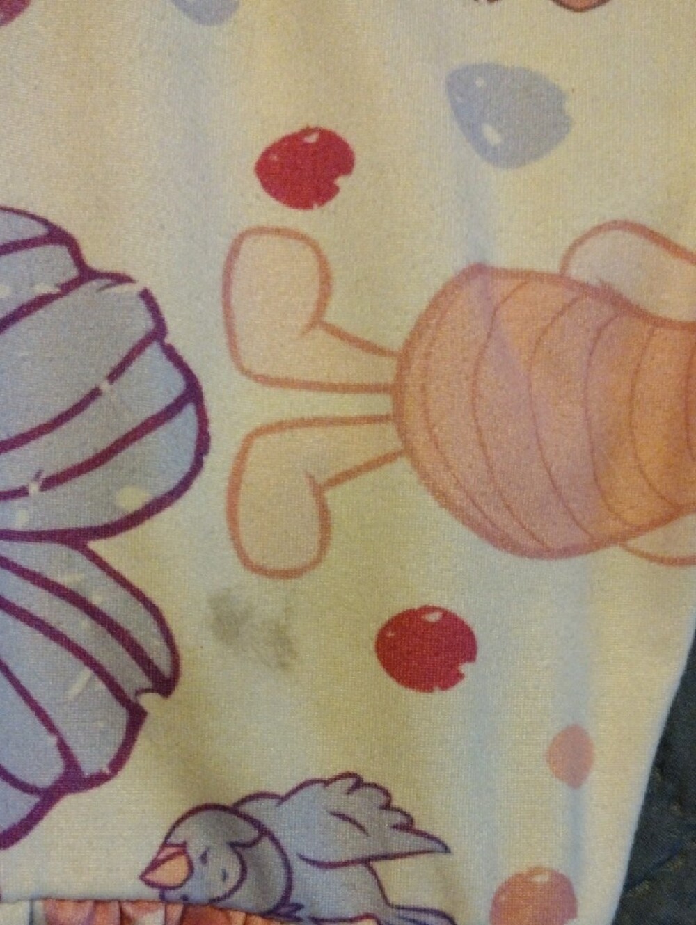 Girls Winnie The Pooh (Piglet) Floral Character Matching Set With Bell Bottoms - Picture 6 of 13